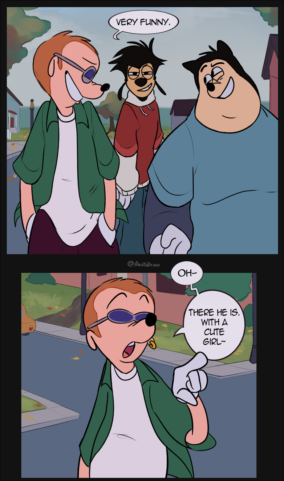 Comics feed - As Goofy As Can Be! : Cool, not goof
