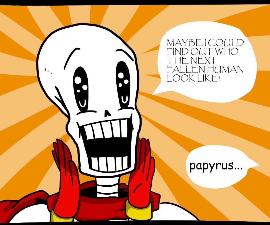 940px x 786px - Read Undertalekun :: /Before 1/ 000 - Papyrus found porn... | Tapas  Community