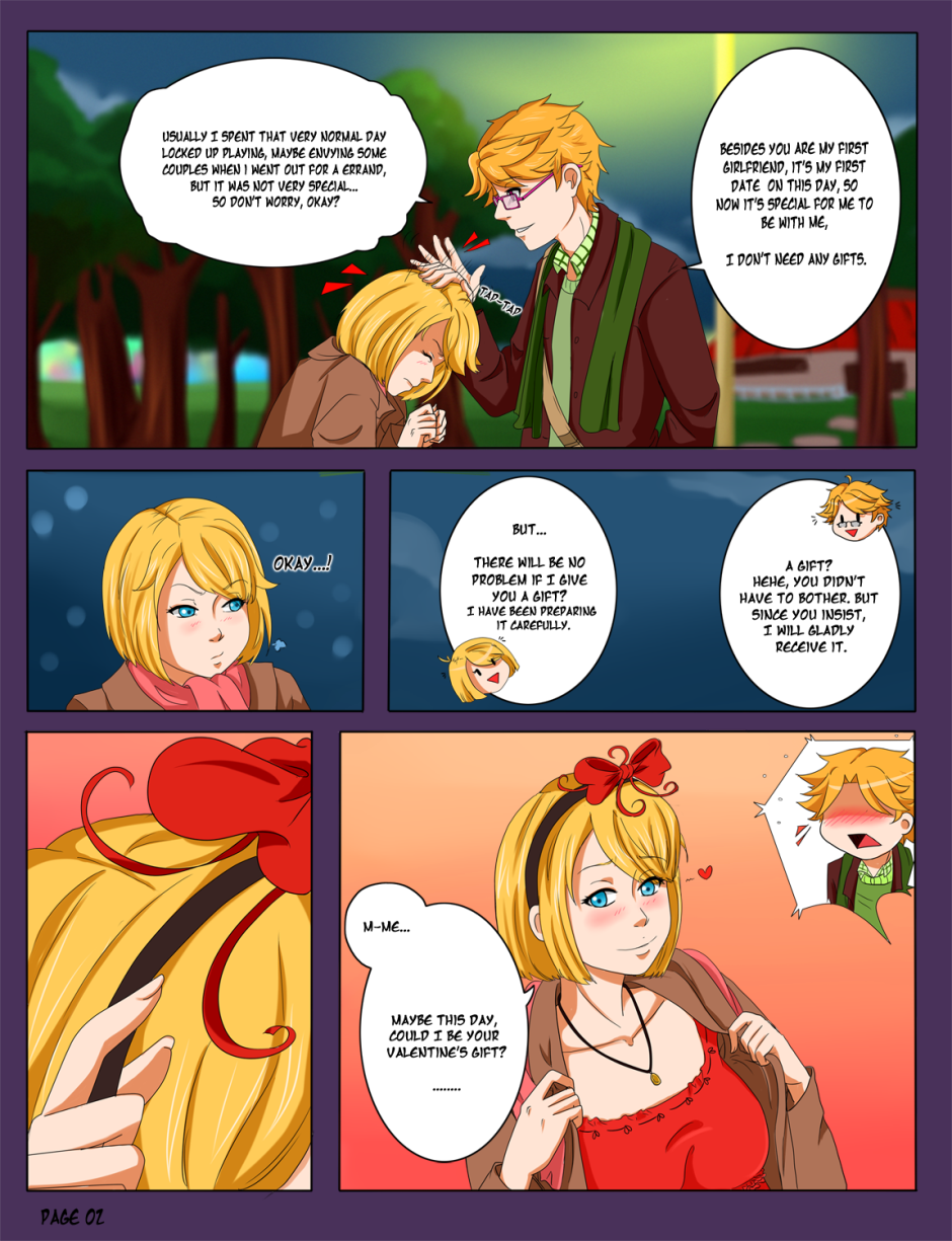 yoosung valentines day