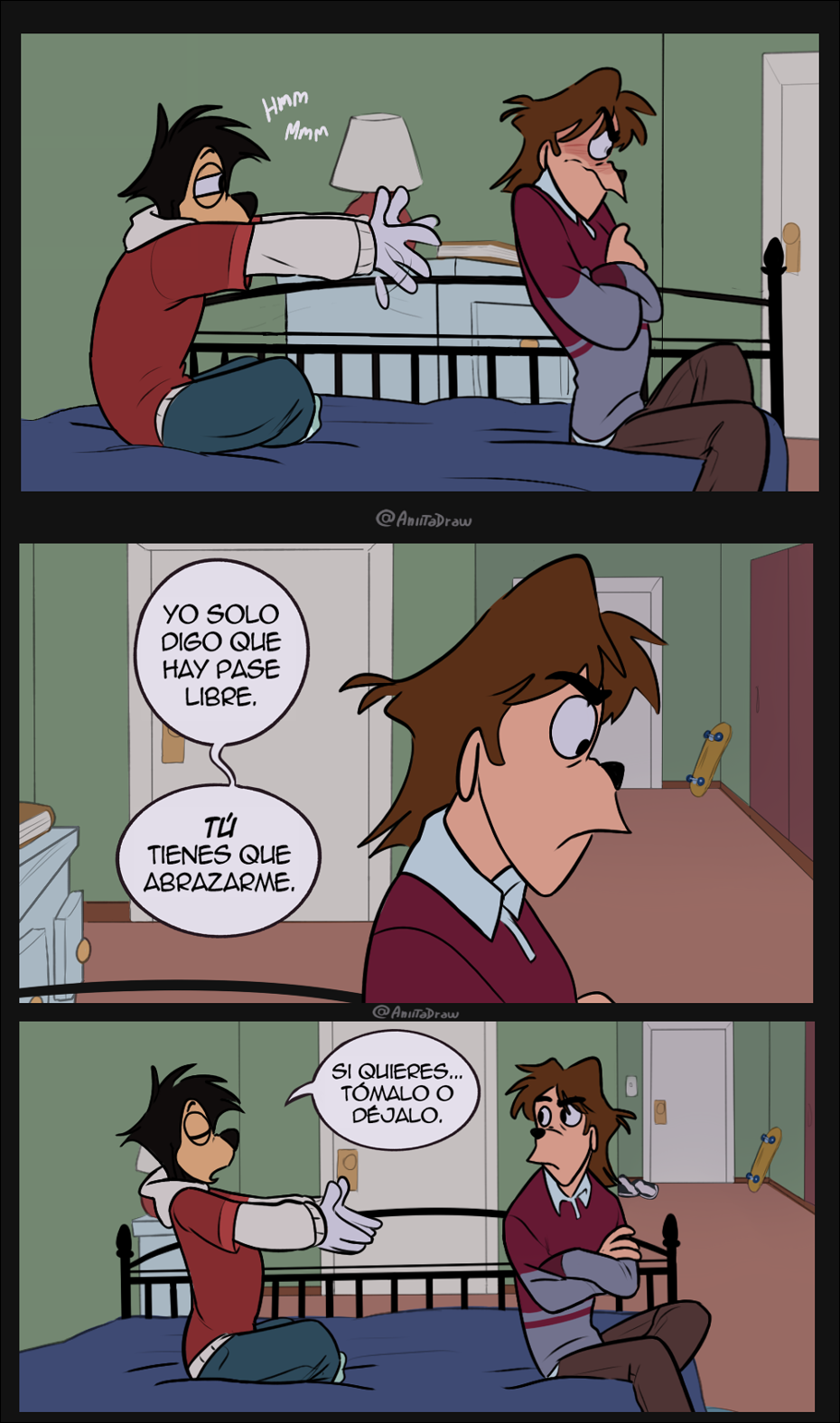 Comics feed - (Español) As Goofy As Can Be! : Cool, no "goof"