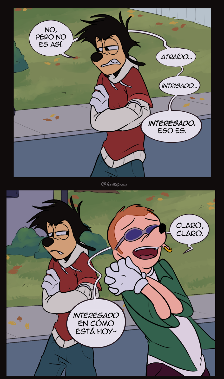 Comics feed - (Español) As Goofy As Can Be! : Cool, no "goof"