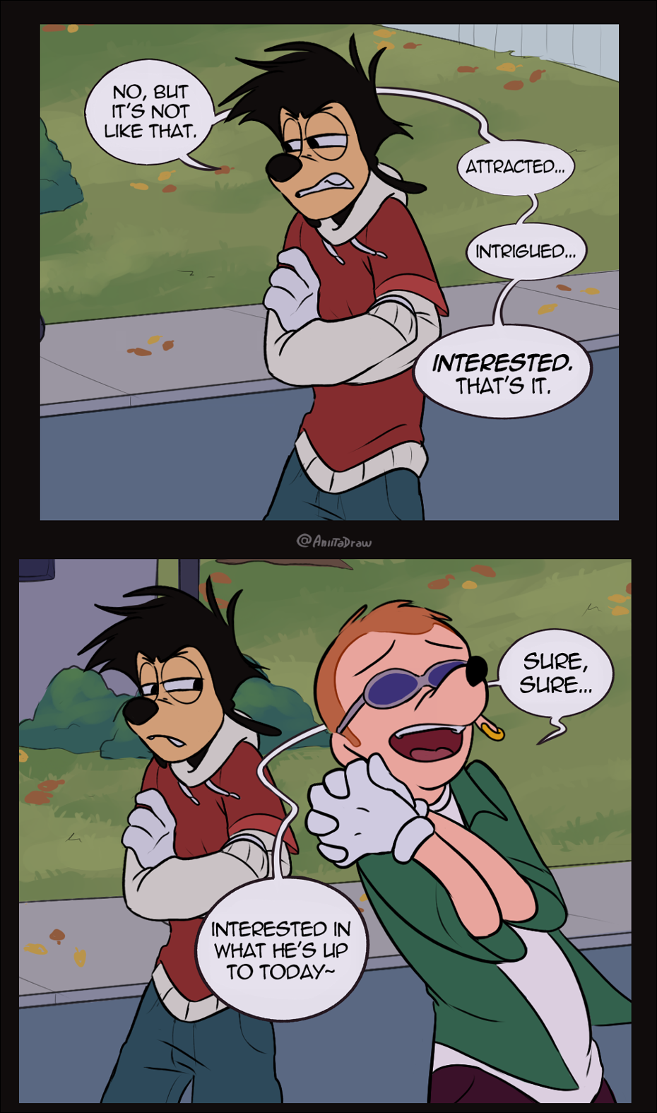 Comics feed - As Goofy As Can Be! : Cool, not goof