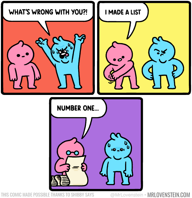 "Let Me Count The Ways" by Mr. Lovenstein