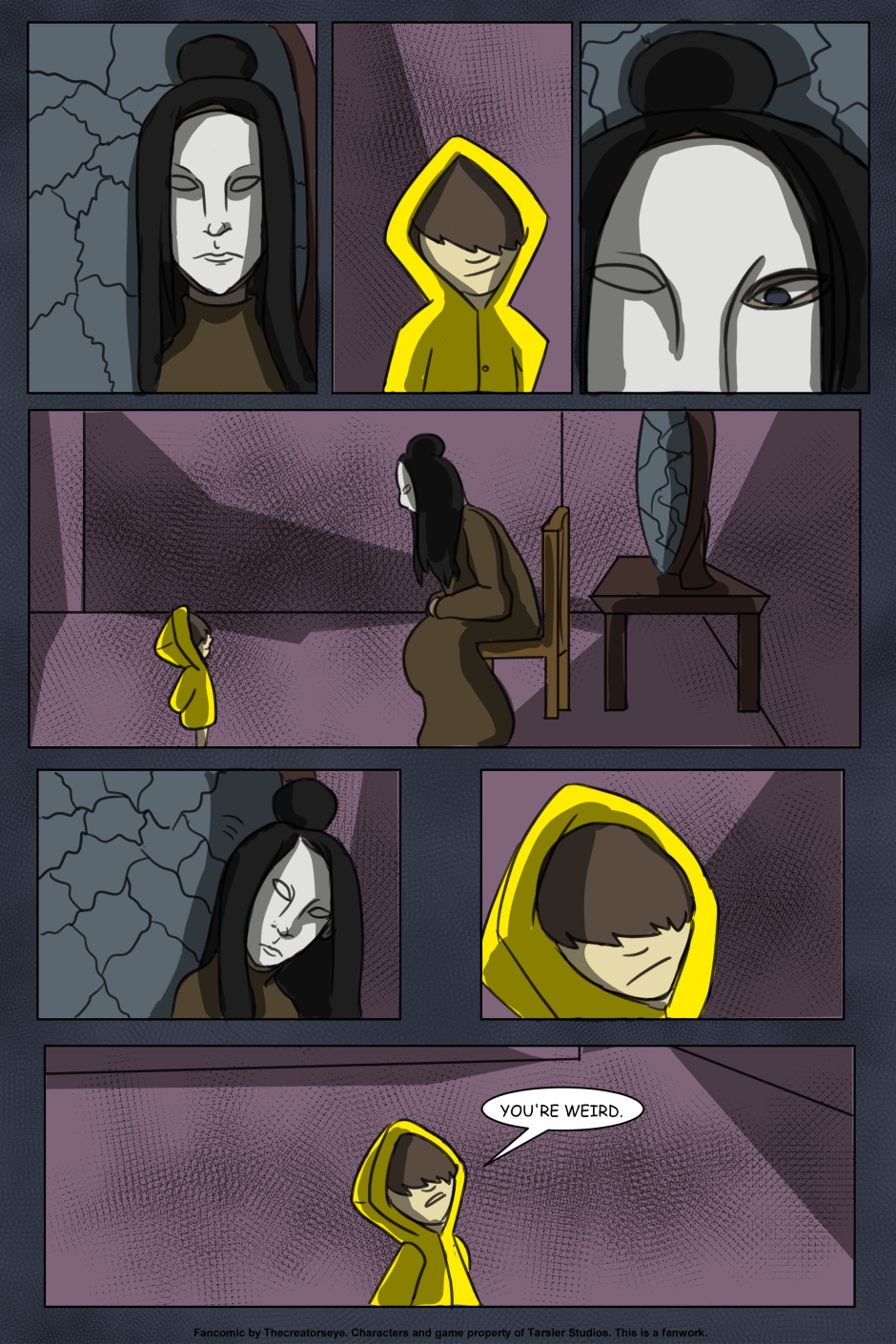 Read With Eyes Unclouded - A little Nightmares comic :: The Boat ...