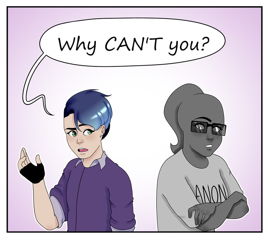 Read Anonymous Asexual :: Name Changes | Tapas Community