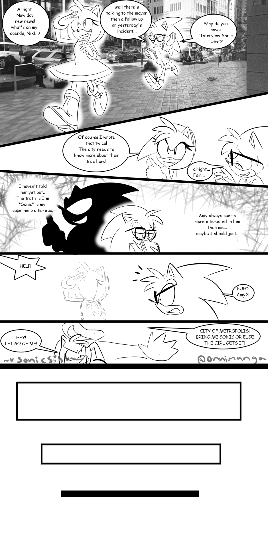 Read Sonic One-shots :: Sonamy Week 2018 heroes | Tapas Community