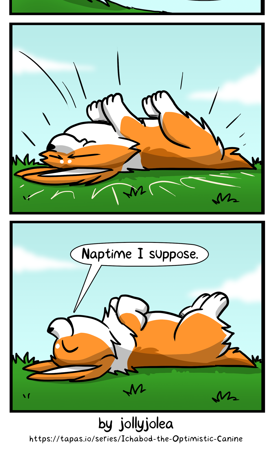 Ichabod the Optimistic Canine :: Luck of the Stroll - image 2