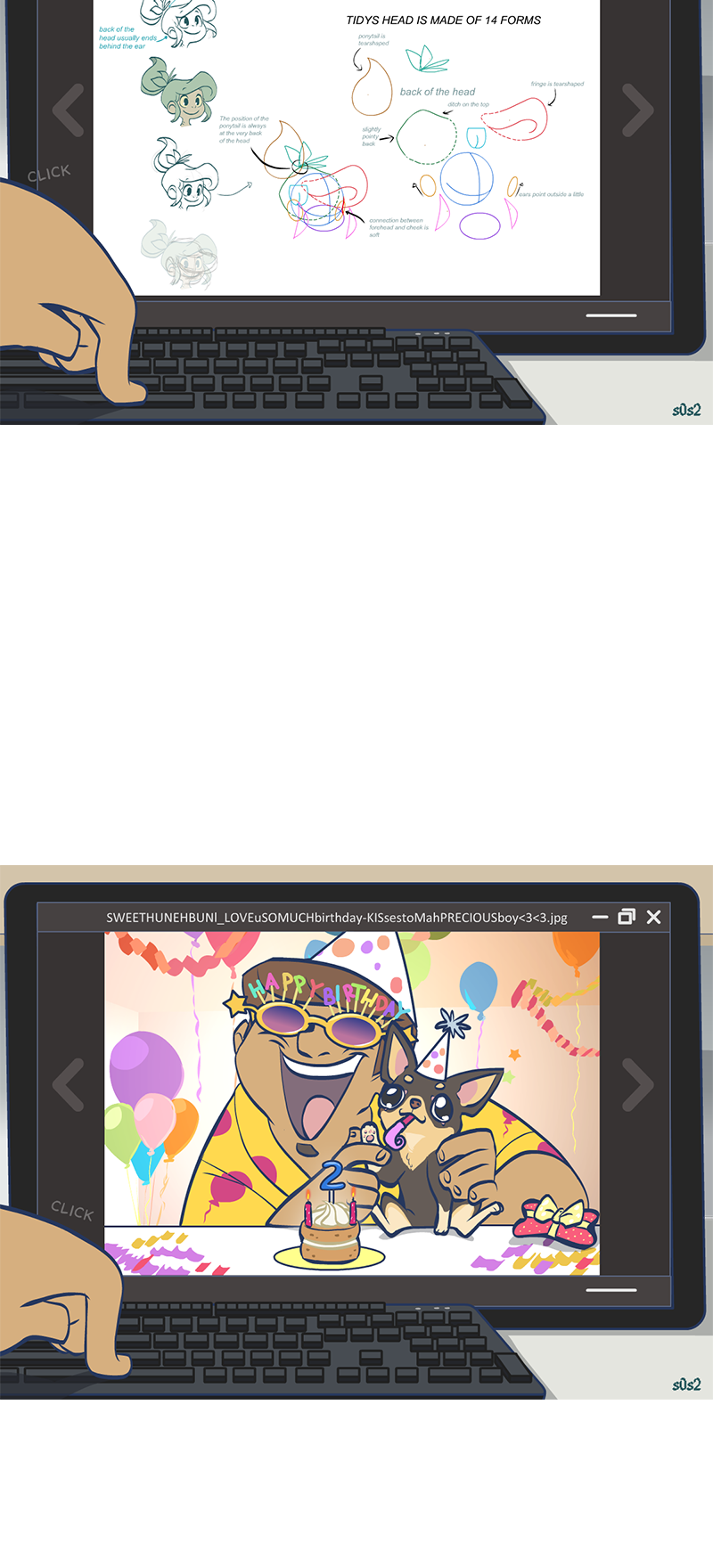 Comics feed - The Little Trashmaid : Amado's work-in-progress