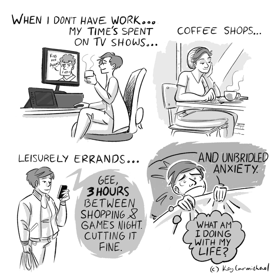 Read Kay's Comics Between jobs Tapas Community