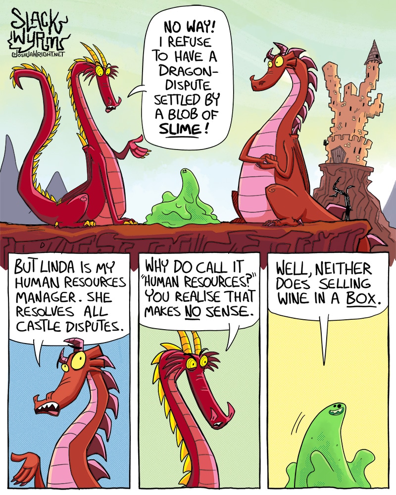 Read Slack Wyrm :: Linda might have a problem | Tapas Community