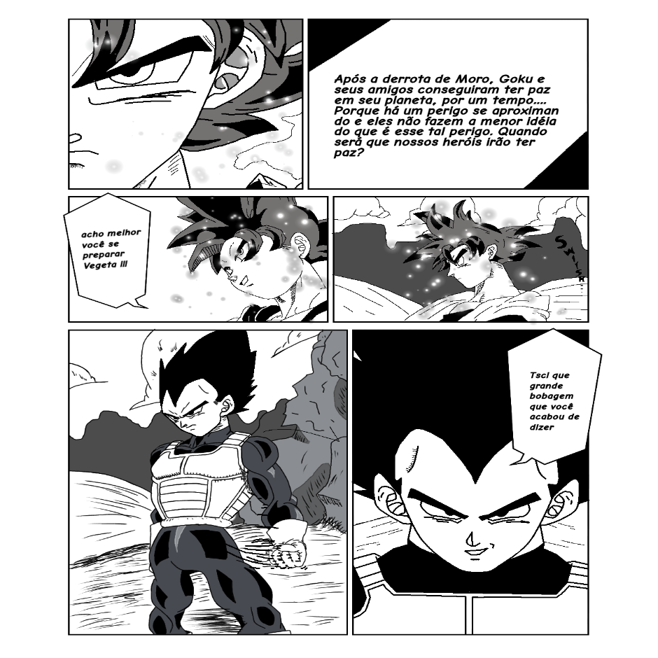 Read Dragon Ball Power of Z :: Capítulo: 01 Goku e Vegeta