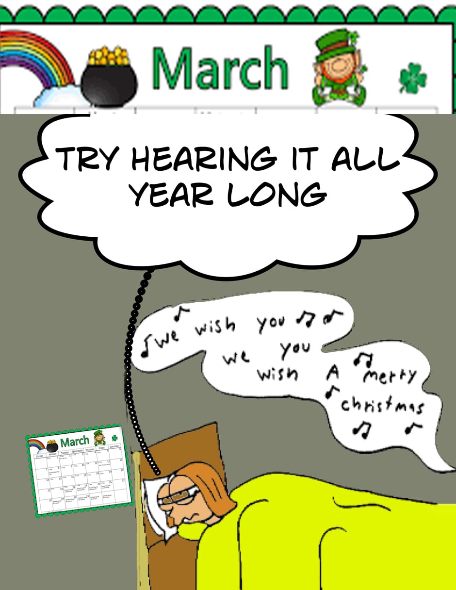 Read Life with Lee All year long Lee loves Christmas Songs Tapas