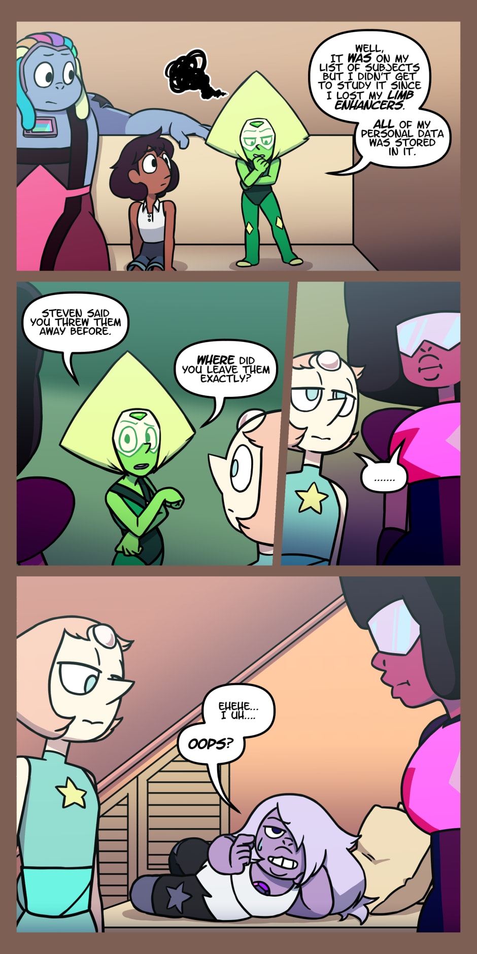 Read Steven Universe : The Story of Black Pearl (SU fan comic) :: ep 14 ...