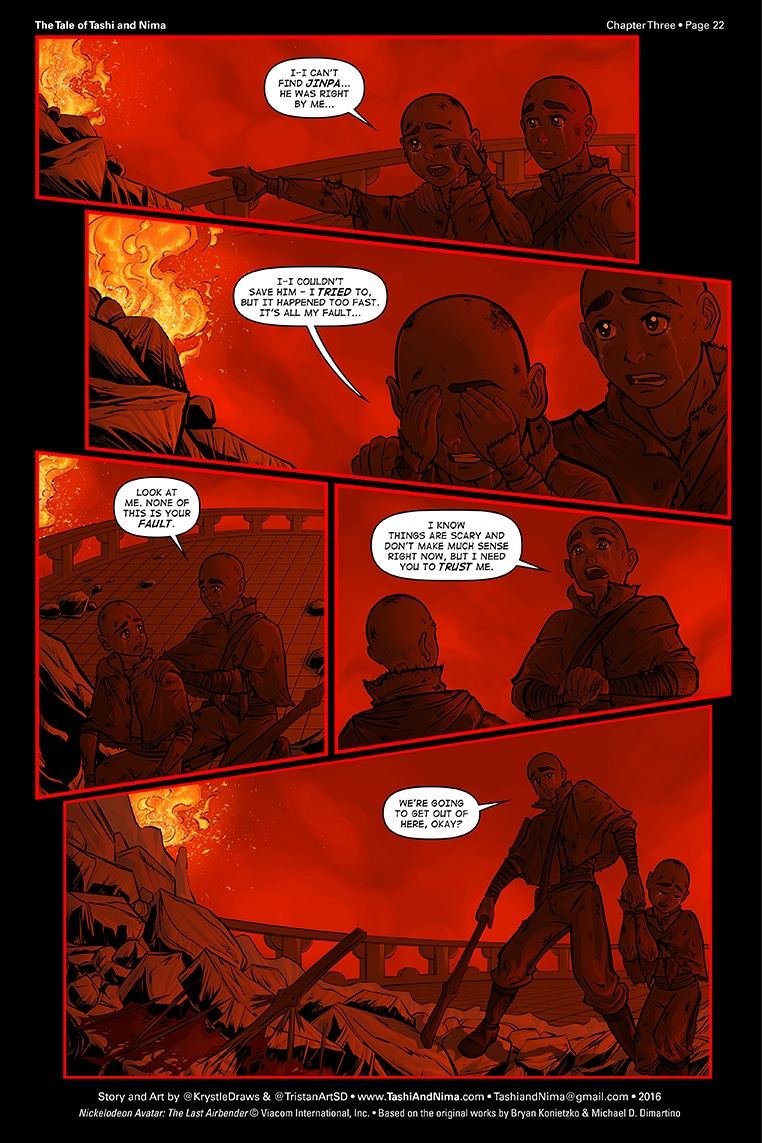 Read Avatar The Tale of Tashi and Nima V.1, Ch.3 (pgs. 2025