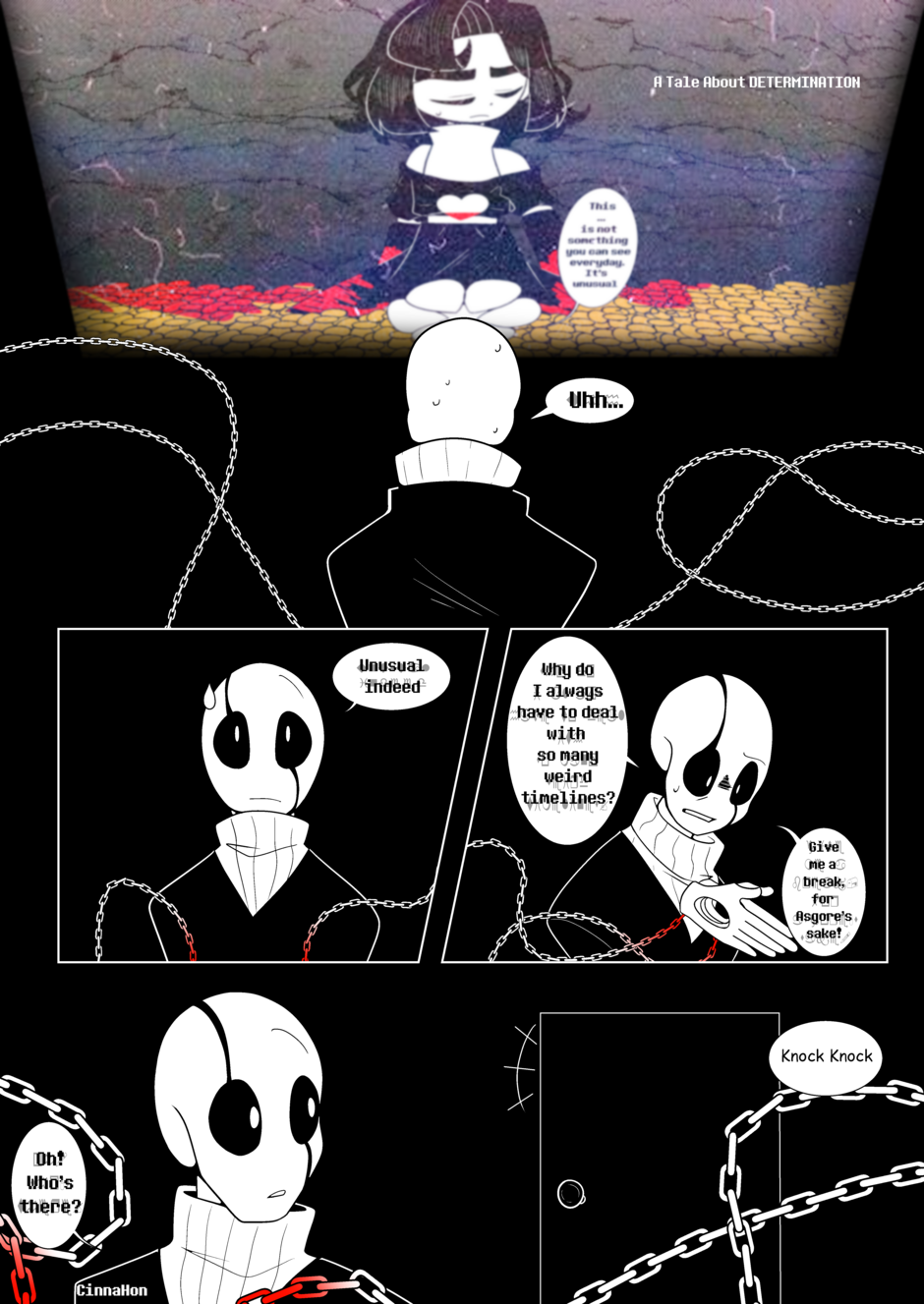 Comics with Dust!Sans - Comic Studio