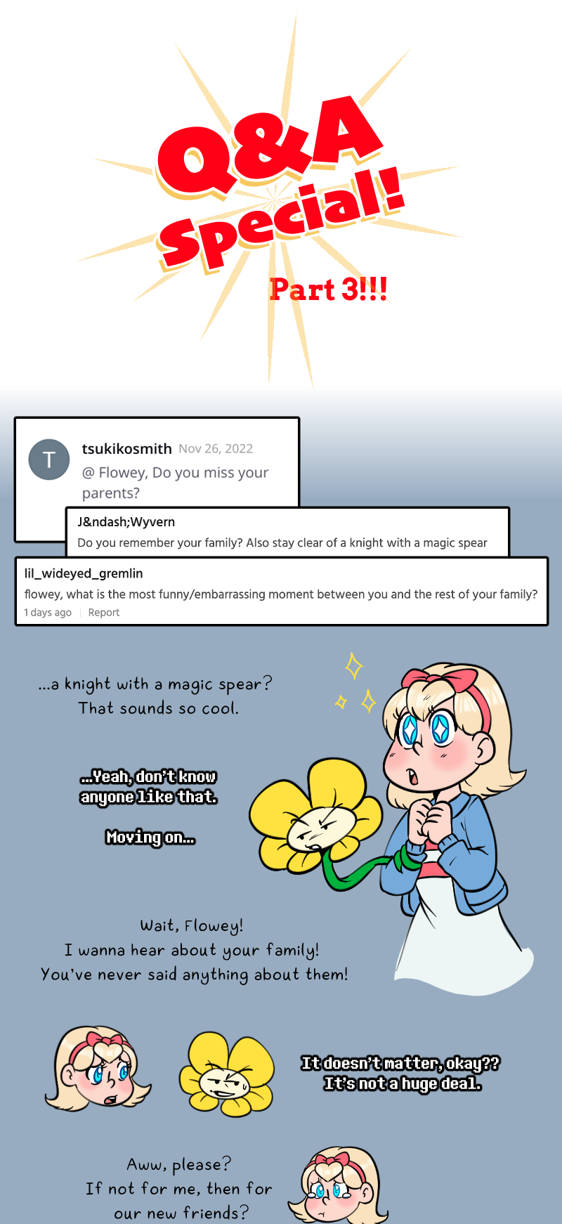 Undertale Flowey Character Fan art, kid think, comics, text, logo png