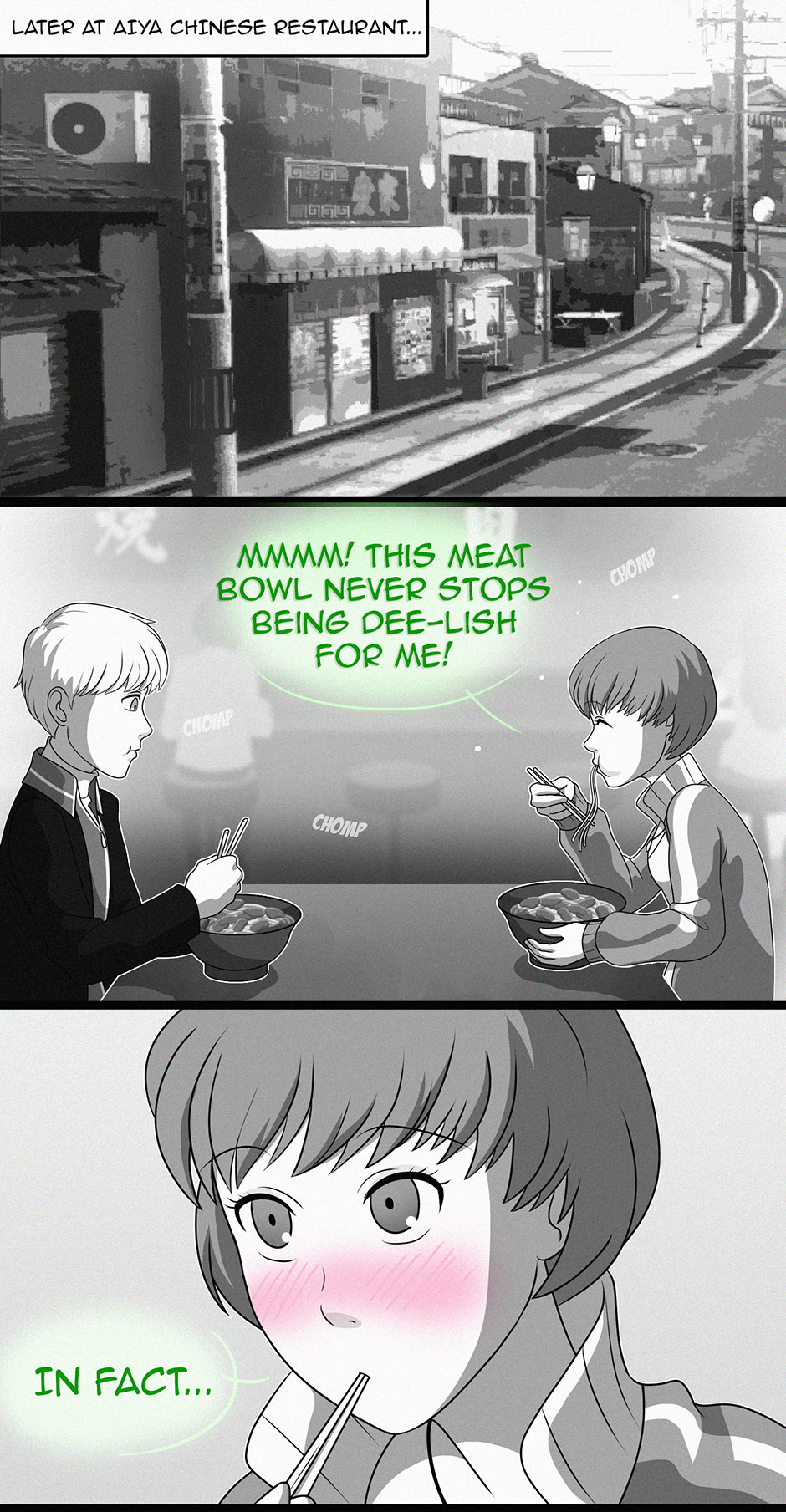 Read Persona 4 - Signs of Love :: 01 - Chie Satonaka | Tapas Community