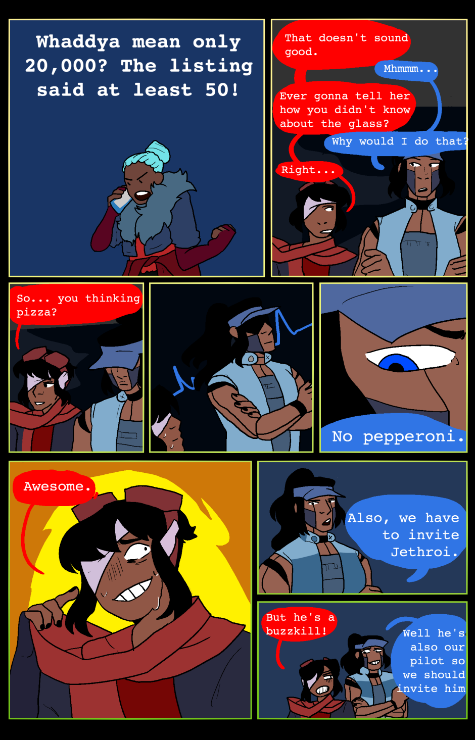 Read Pulsar Radiance :: Mission 1 - Page 21 | Tapas Comics