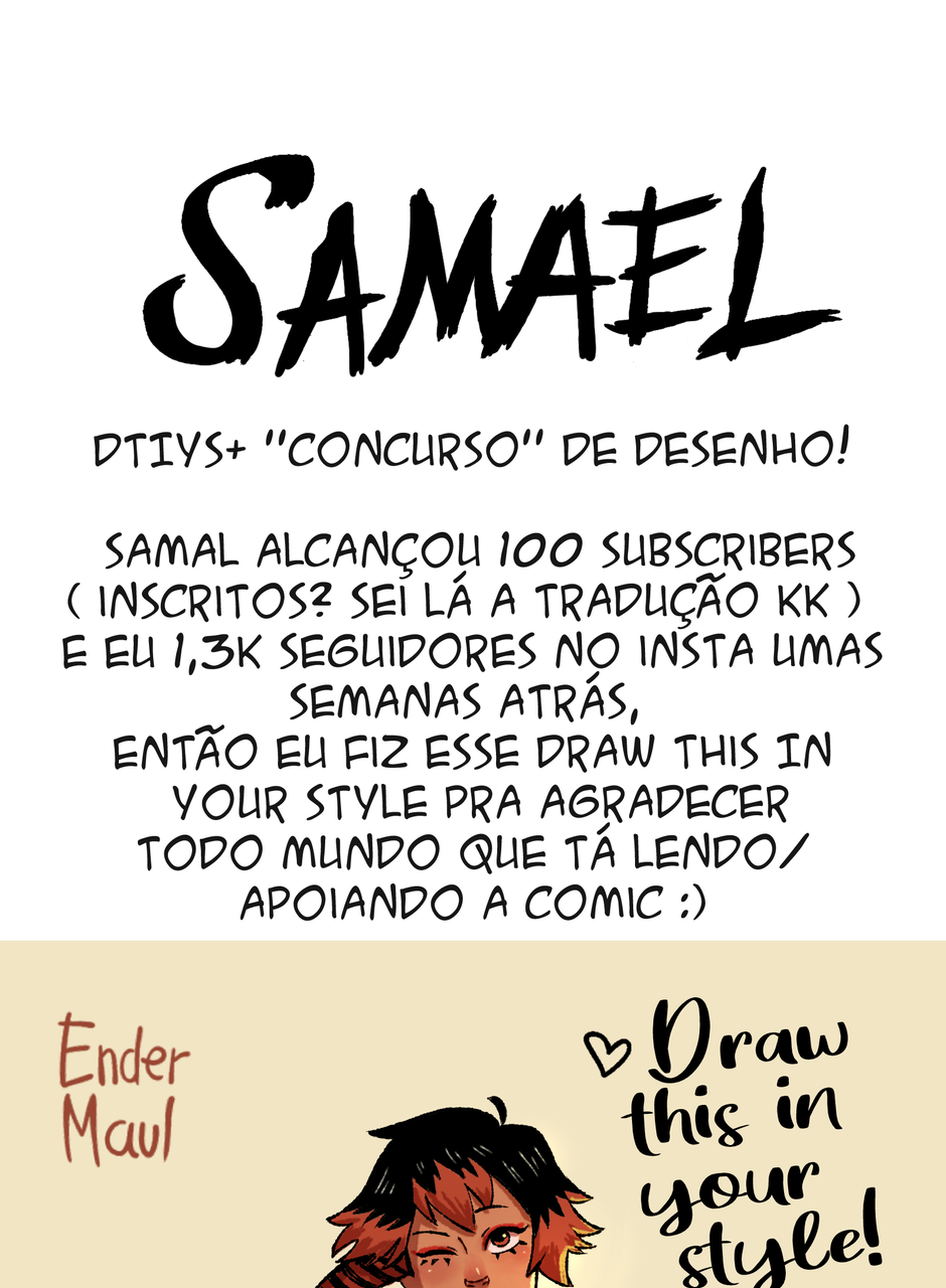 Read Samael (PT-BR) :: Desenhos Do DTIYS | Tapas Community