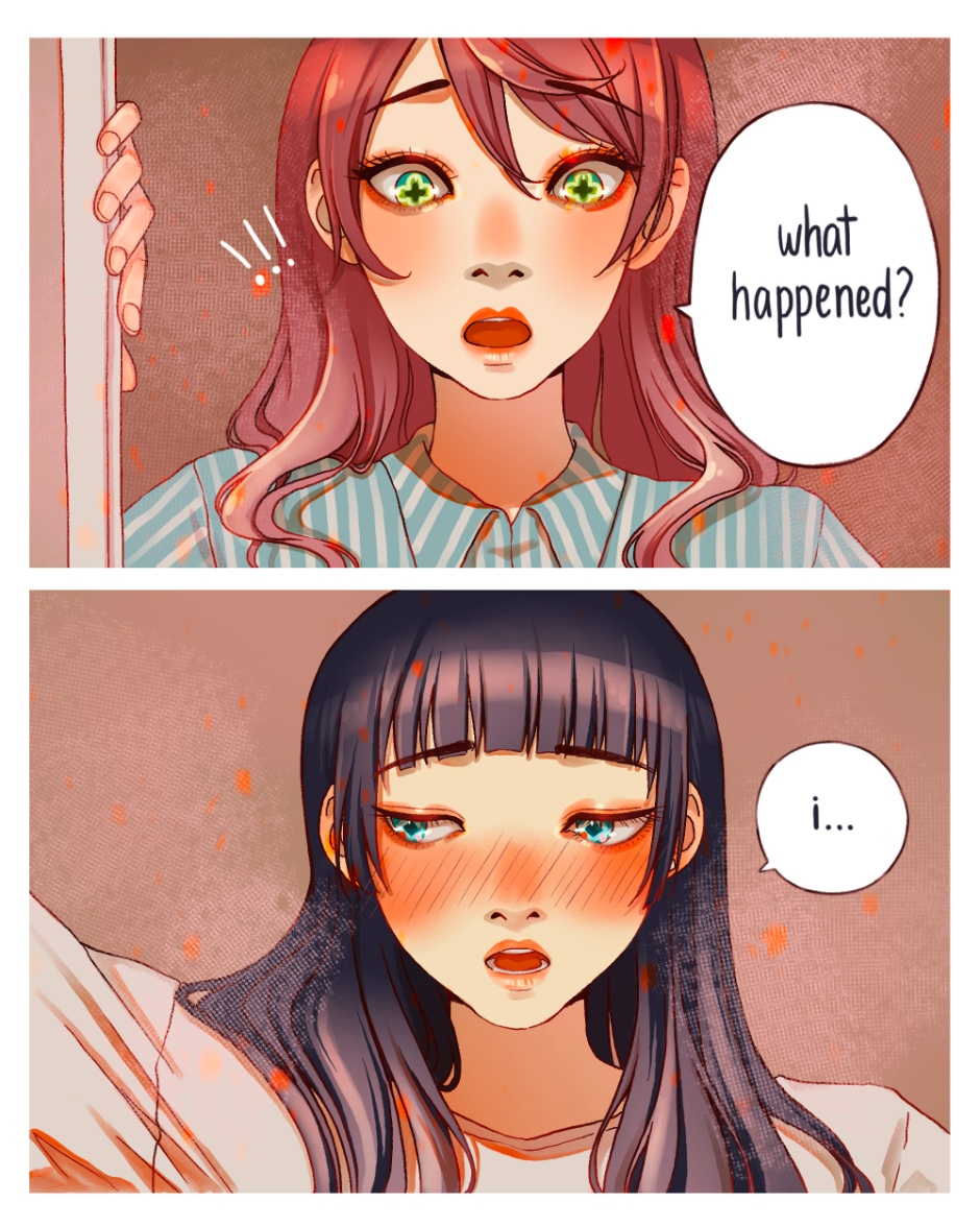 Read Yellow&Opera Pink Wait, what? End of the 1st volume Tapas