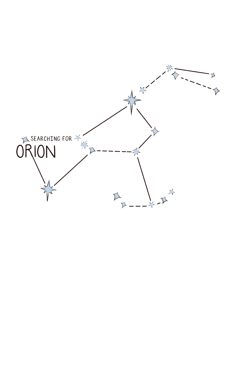Orion the Hunter Constellation