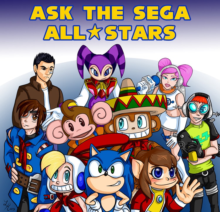 Ask the Sega All Stars! — ((SEIZURE WARNING!)) *DING*