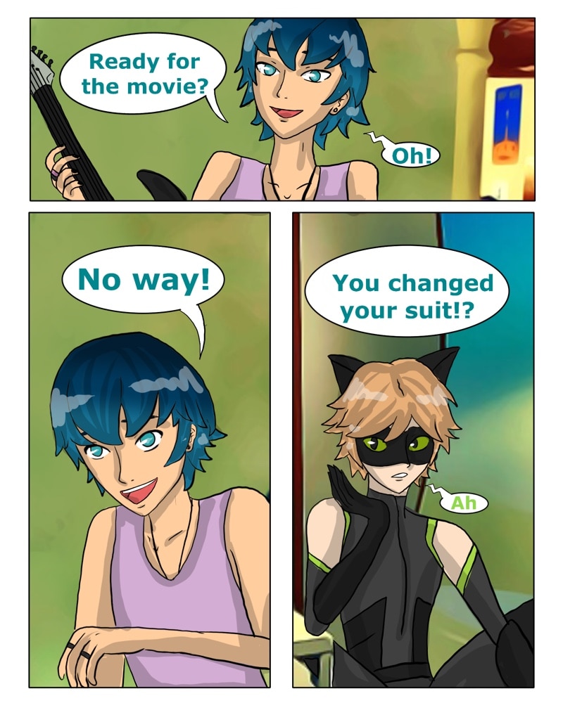 Read Miraculous Ladybug: Chat Noir and Luka :: 4-2 : Challenge Accepted ! |  Tapas Community