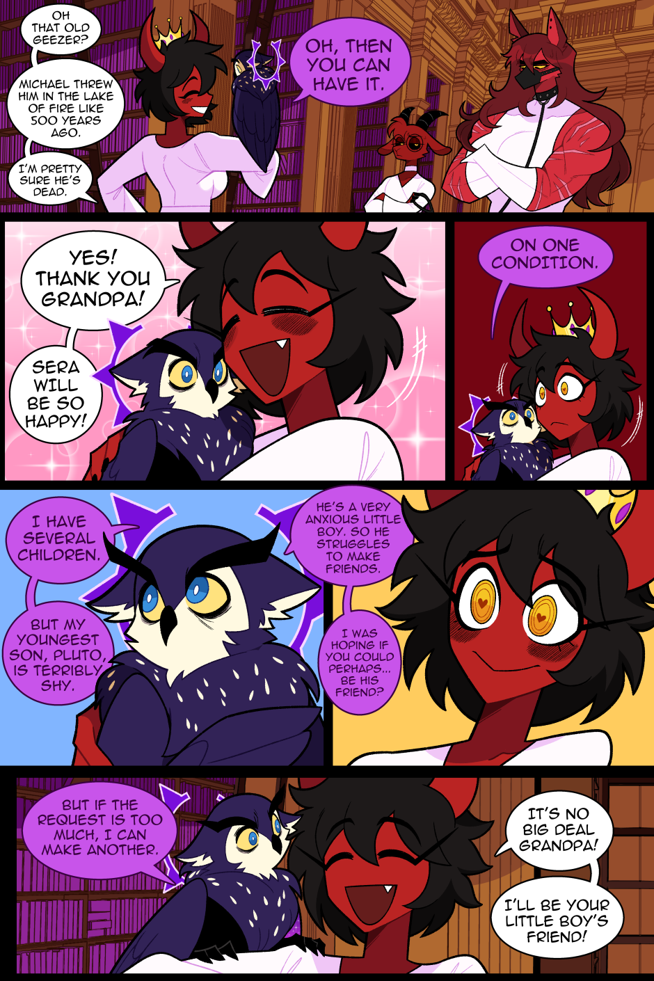 Comics feed - The Lover's Inferno : Stolas