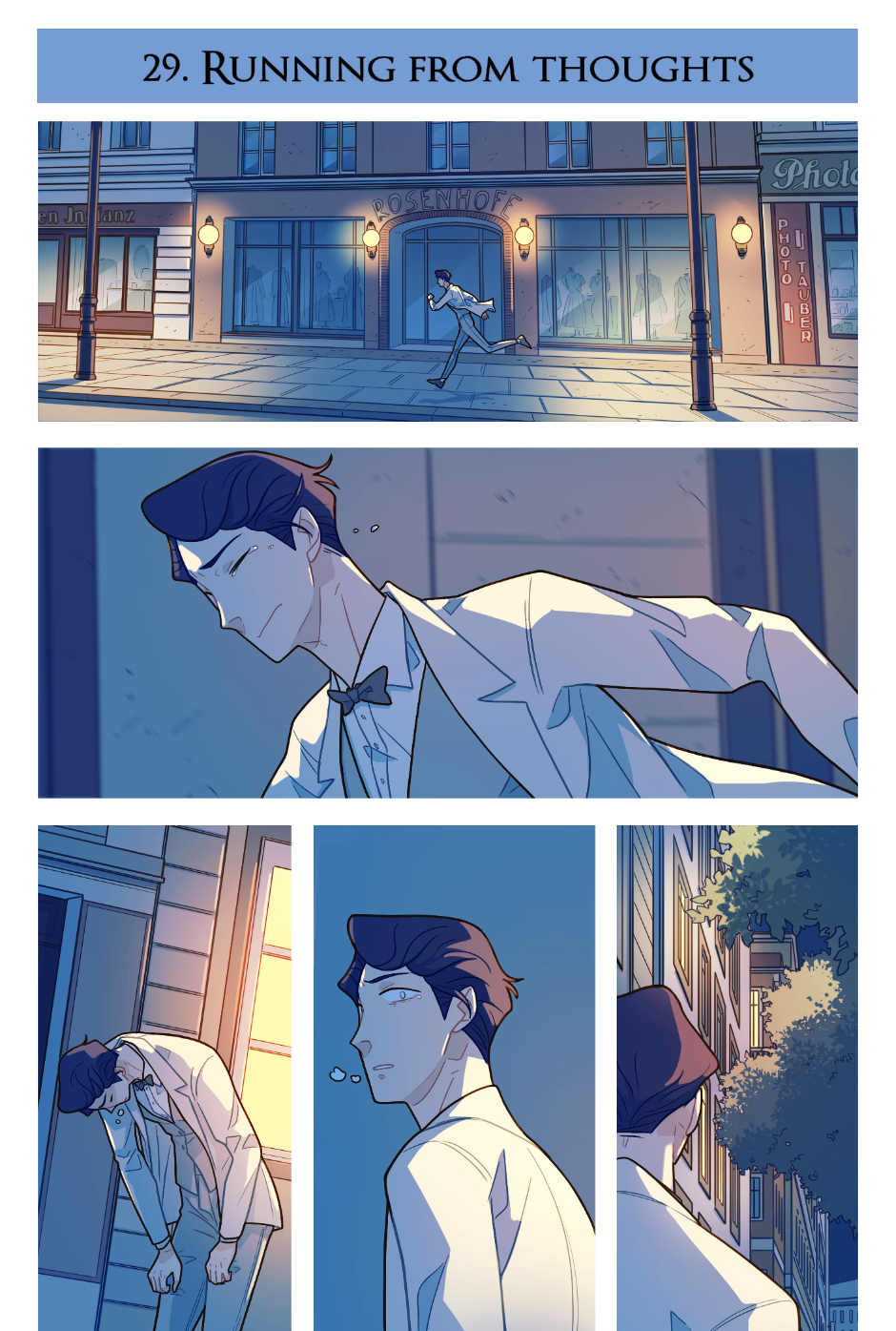 Comics feed - Mismatch 2 - A fate shaped by dreams : 29. Running from thoughts