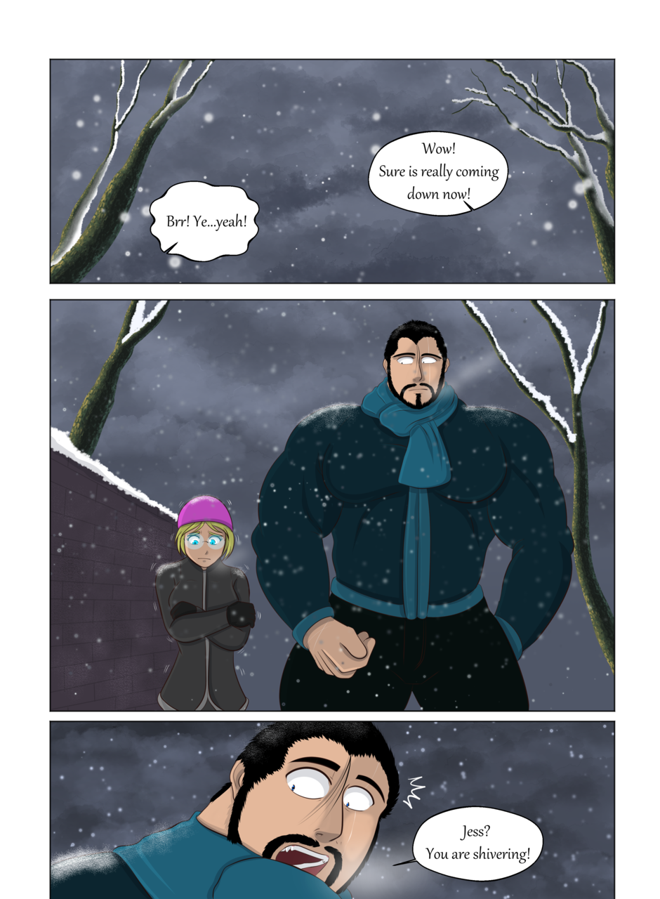 February Comiv Read Loving Wings :: February Snow (PAGE COMIC) | Tapas Comics