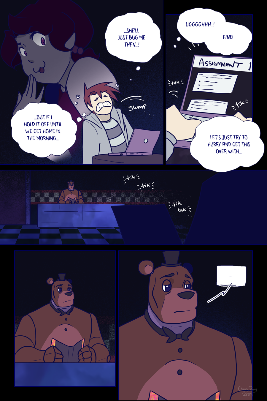 Five Nights at Freddy's 3, Comic Book