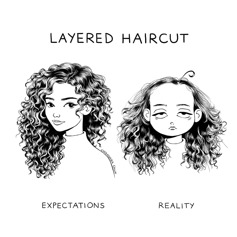 Read Cassandra Comics :: Layered haircut | Tapas Community