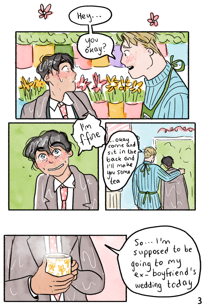 Read Heartstopper :: Mini-Comic: Flower Shop | Tapas Comics