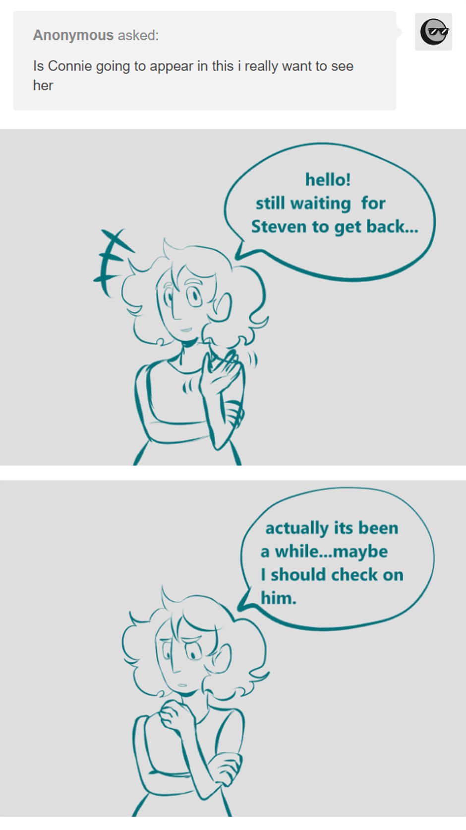 Read Ask Pages :: Connie Is Here | Tapas Community