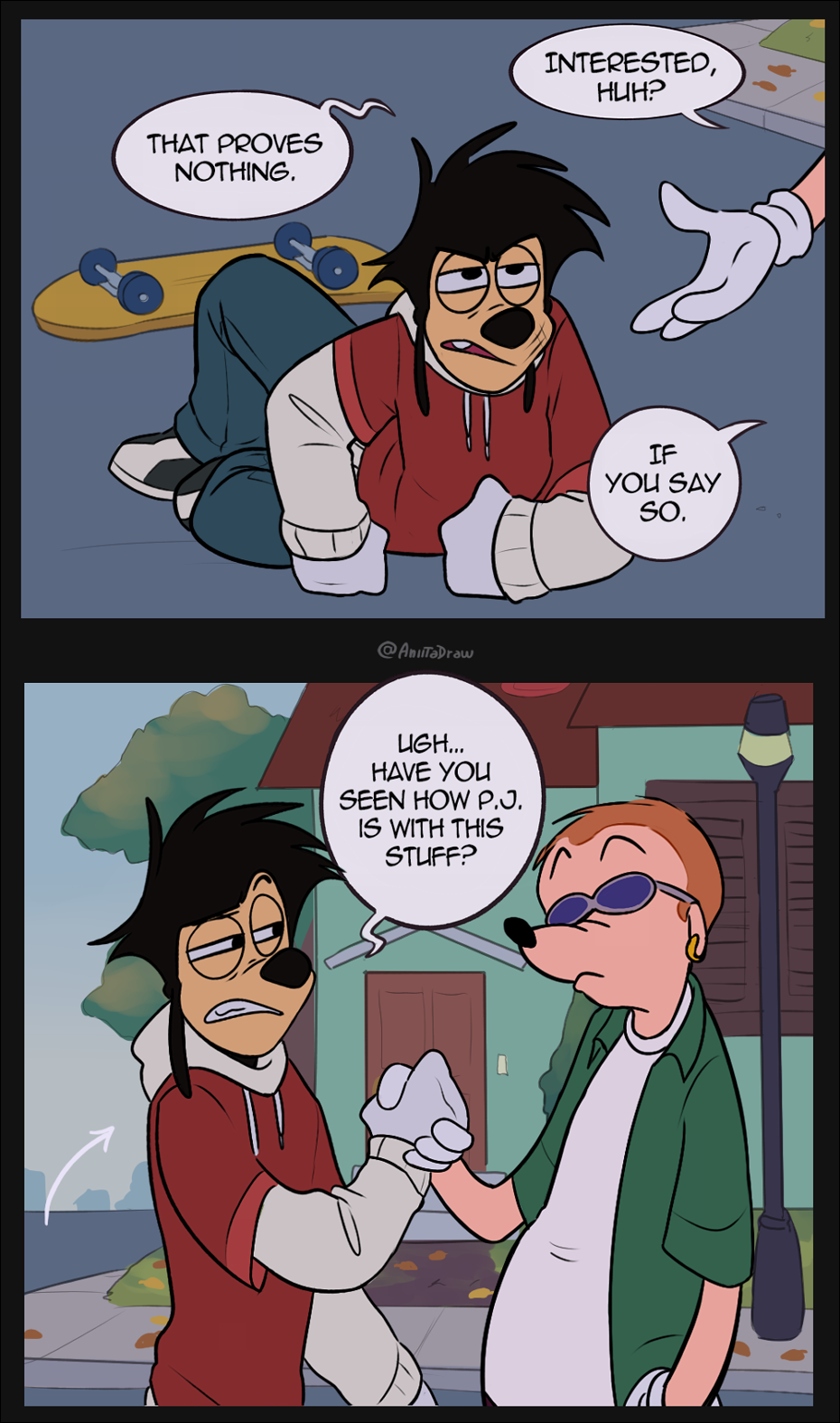 Comics feed - As Goofy As Can Be! : Cool, not goof