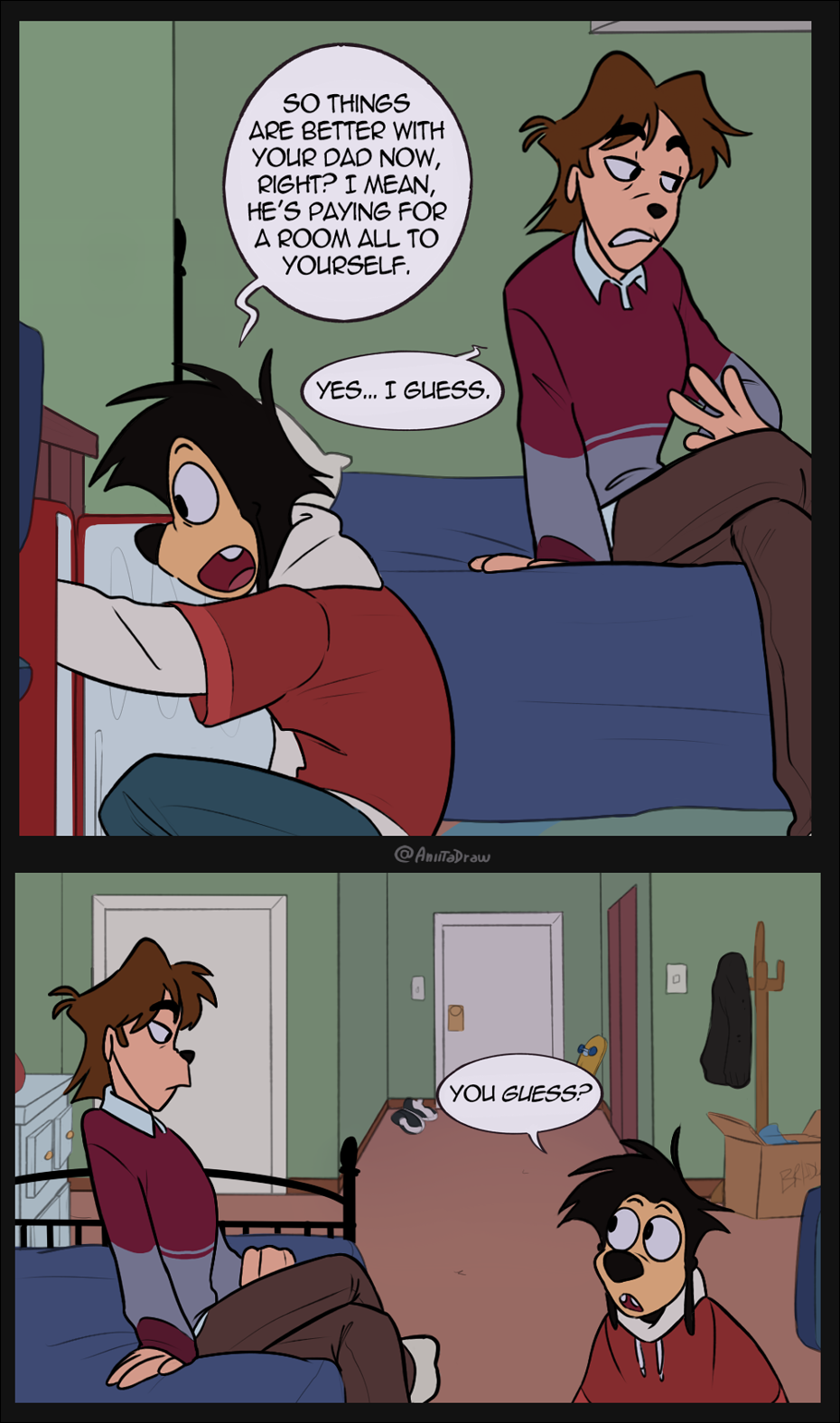 Comics feed - As Goofy As Can Be! : Cool, not goof