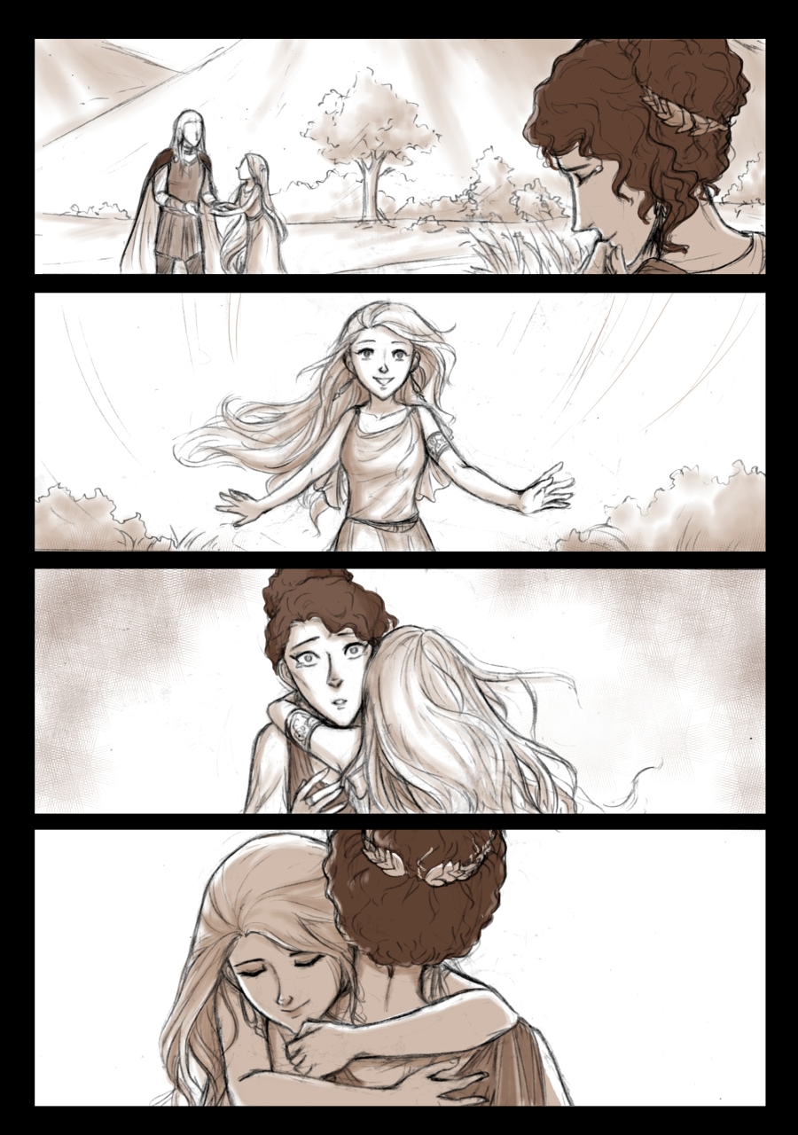 Read Hades & Persephone Shorts 25. Sweet parting Tapas Community