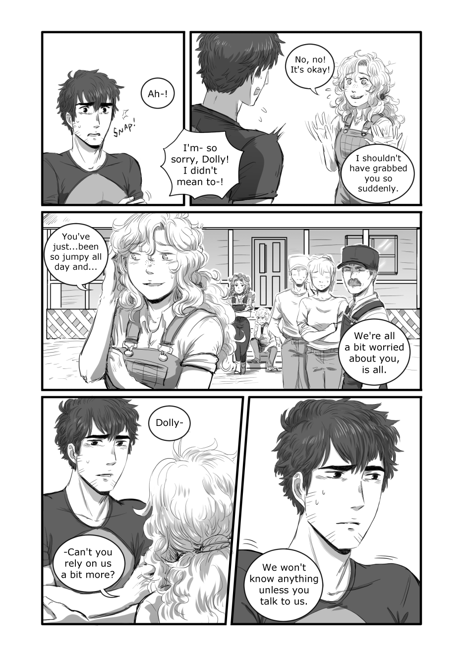 Comics feed - A Love Unafraid : Chapter 7.19