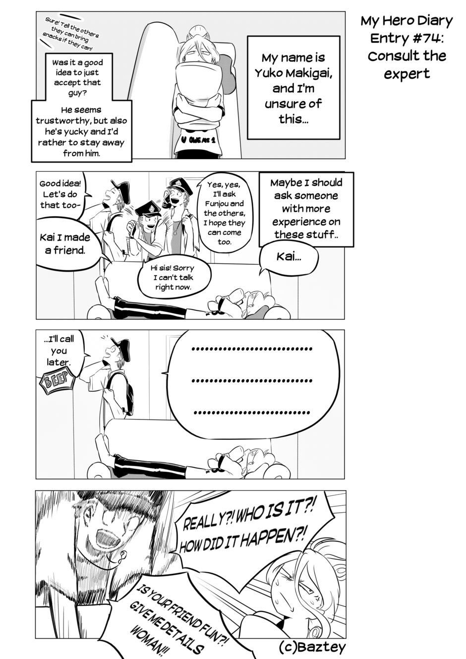 Read My Hero Diary My Hero Diary Entries 7476 Tapas Comics