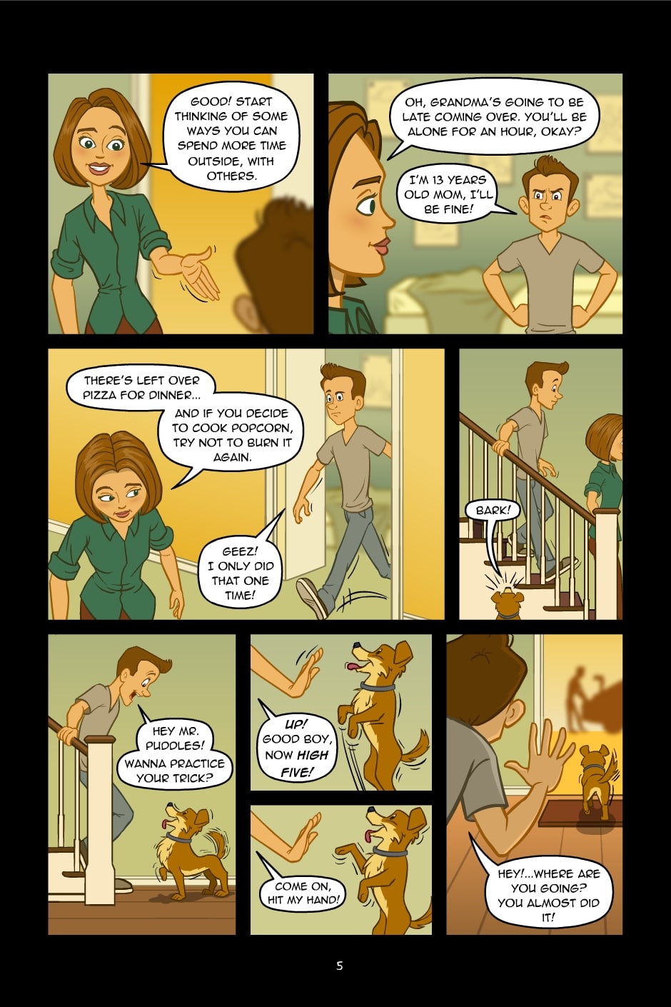 Read Mirror Jumpers :: Page 5 | Tapas Comics