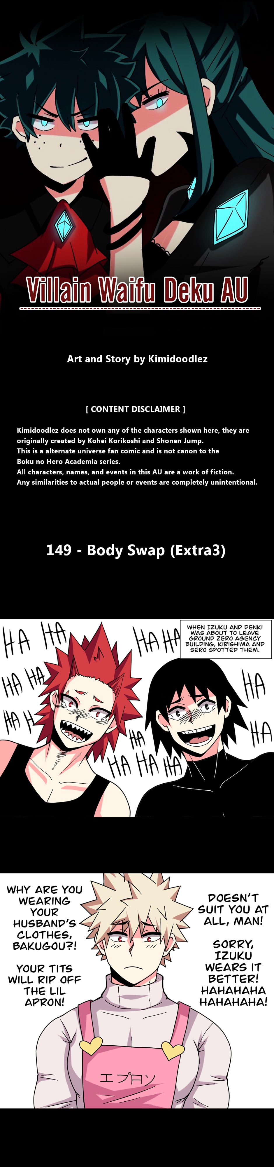 Read Villain Waifu Deku AU (ARCHIVES) :: Body Swap (Extra 3) Tapas.