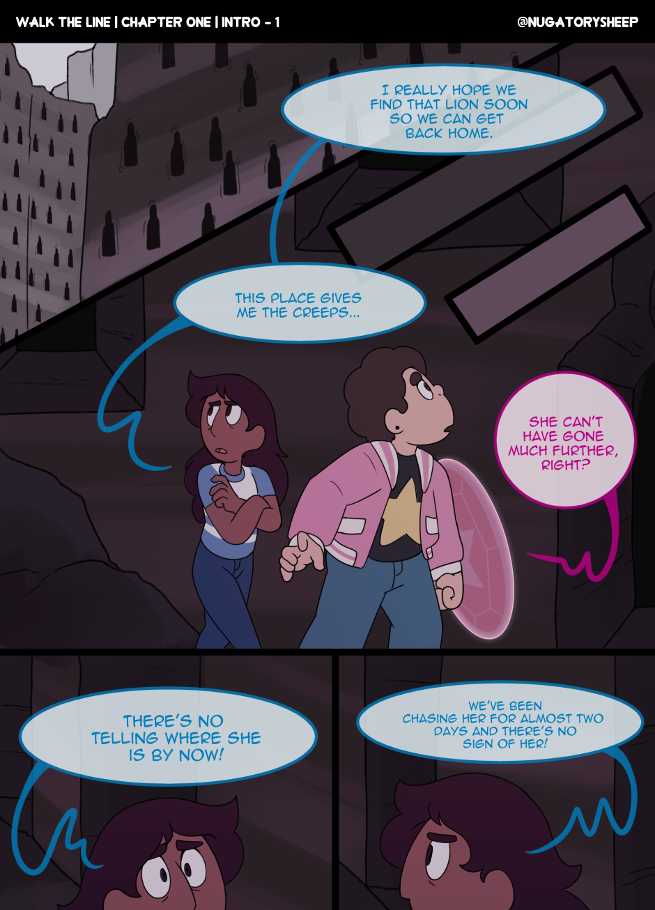 Read Steven Universe: Walk the Line :: CH 1 | Intro 1 | Tapas Community