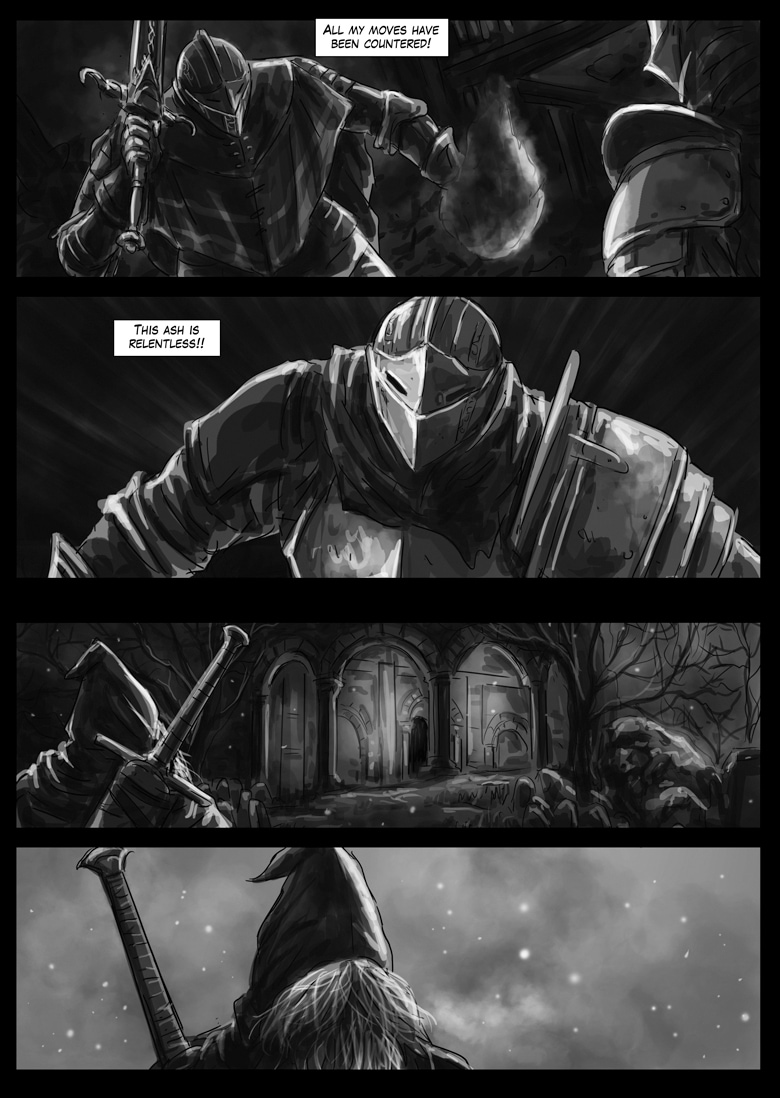 Read Dark Souls Lore Stories Slave Knight Gael Chapter 17 Tapas Community 4623