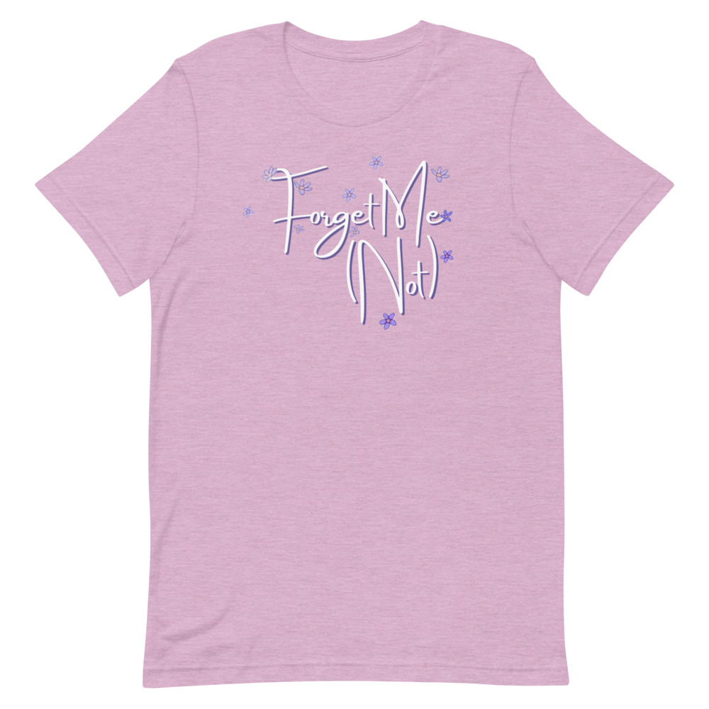 Forget Me (Not) Pastel Title T-Shirt