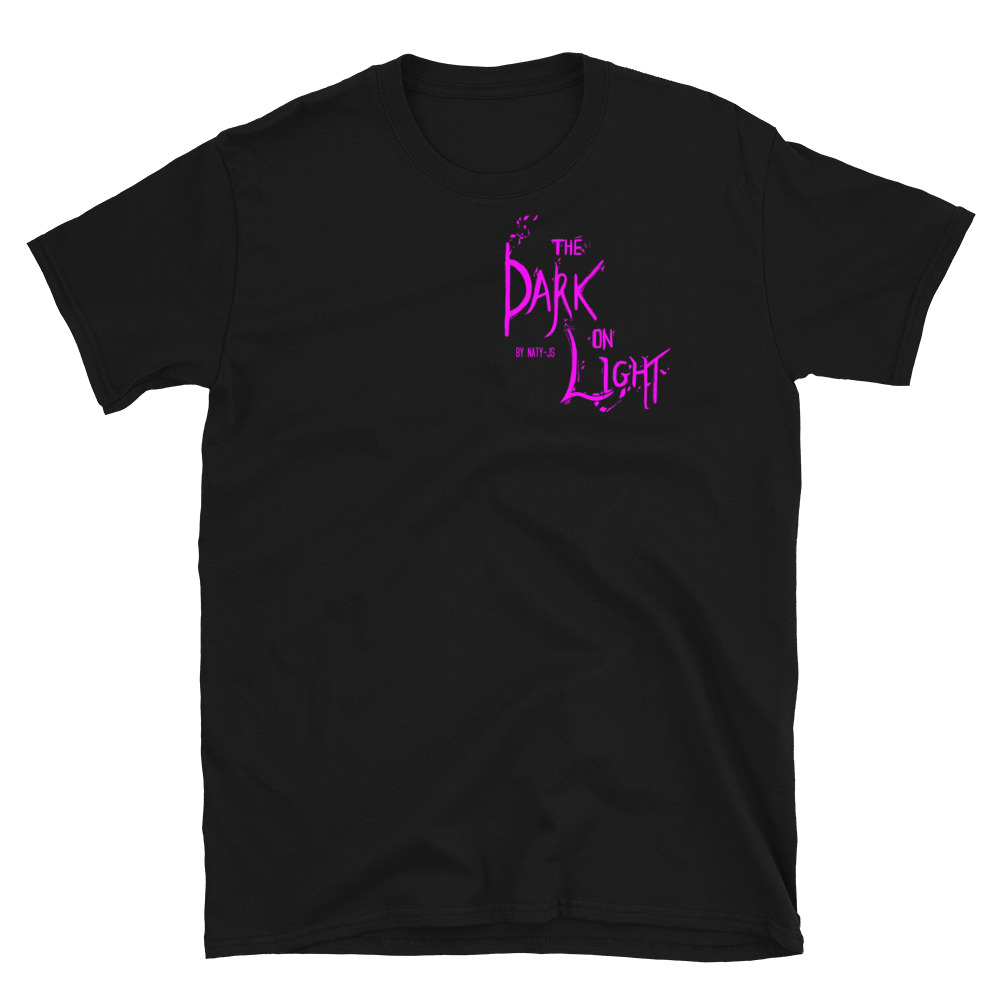 The Dark on Light Logo Magenta T-Shirt