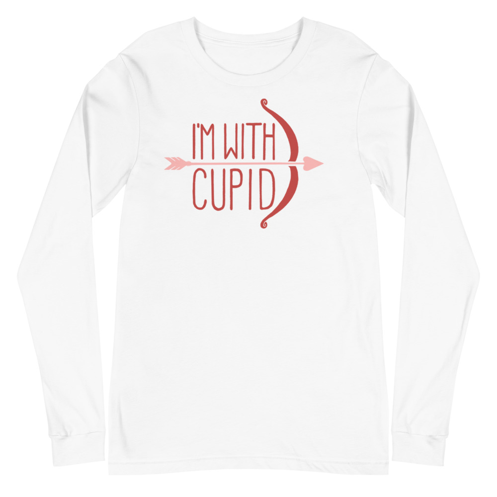 I'm with Cupid long sleeve shirt
