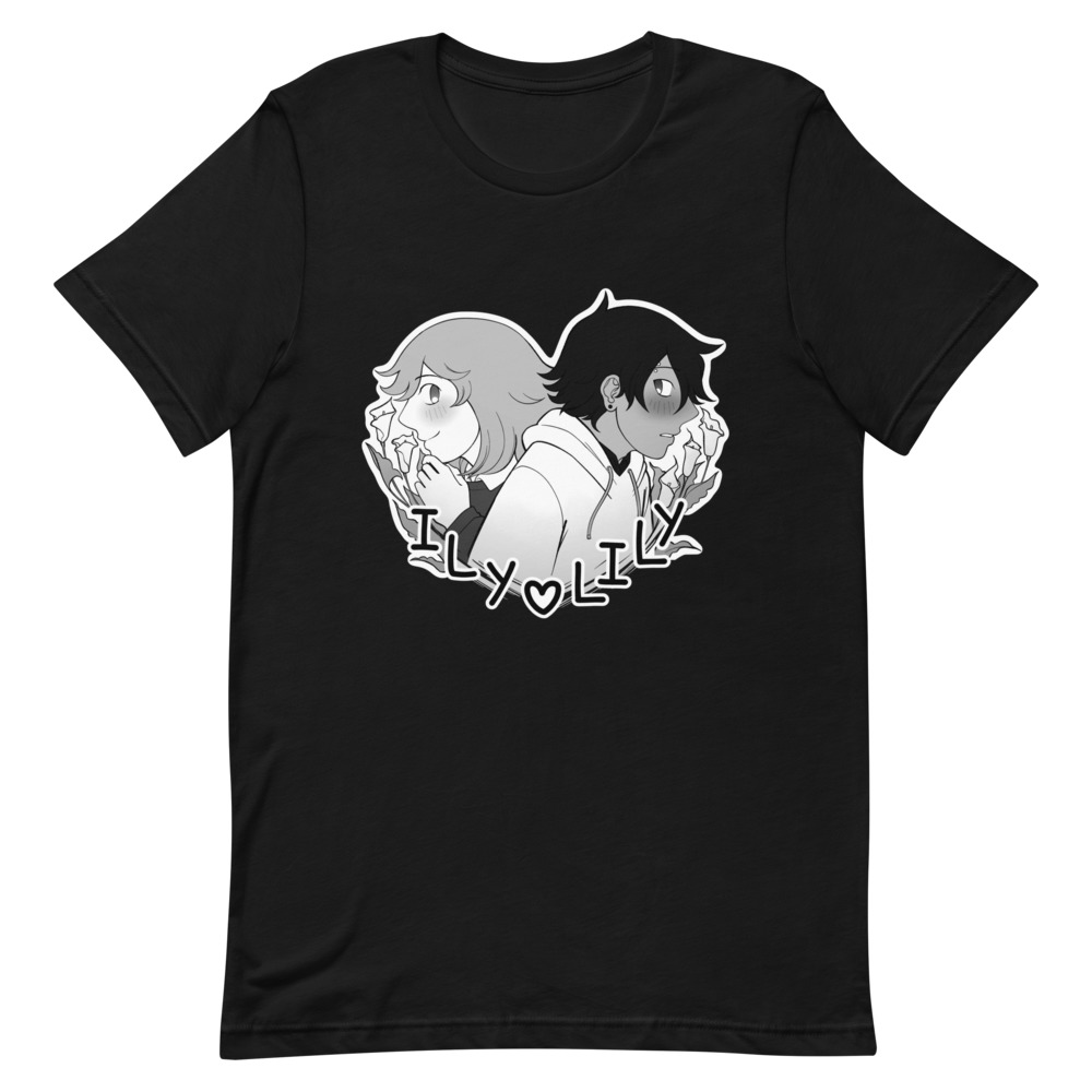 ILY Lily - Black and White T-shirt