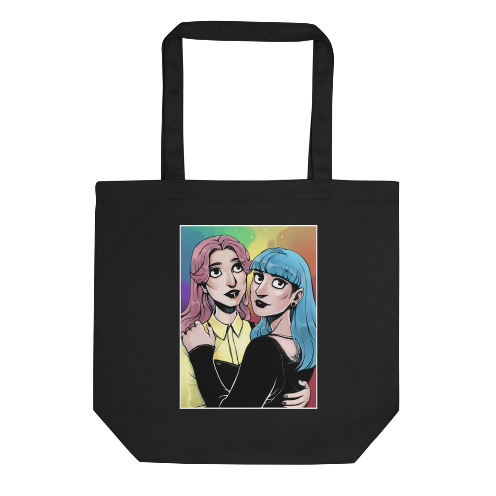 Laura and Clemence - tote bag