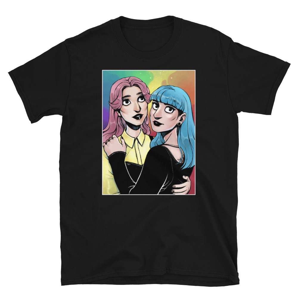 Laura and Clemence - tshirt