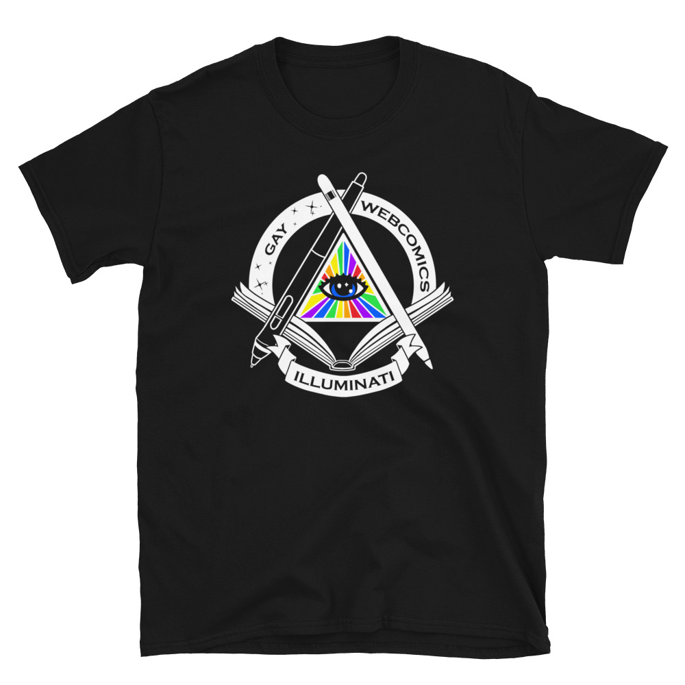 Gay Webcomics Illuminati T-Shirt